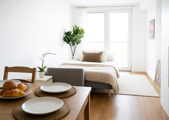 Modern With Terrasse & Free Parking Διαμέρισμα *